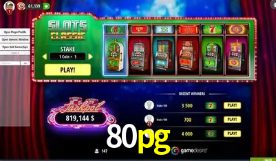 A Emoção da Loteria na 80pg: Uma Chance de Mudança de Vida
