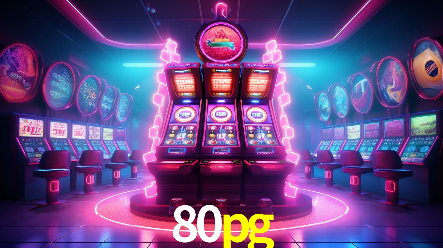 Sinta a adrenalina dos jogos de cassino com 80pg
