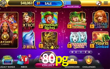Descubra o Mundo do Cassino Online com 80pg