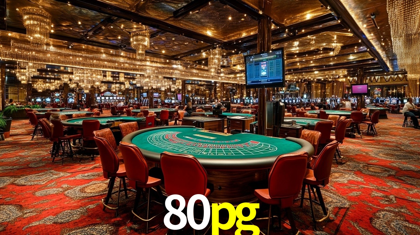 Sinta a adrenalina dos jogos de cassino com 80pg